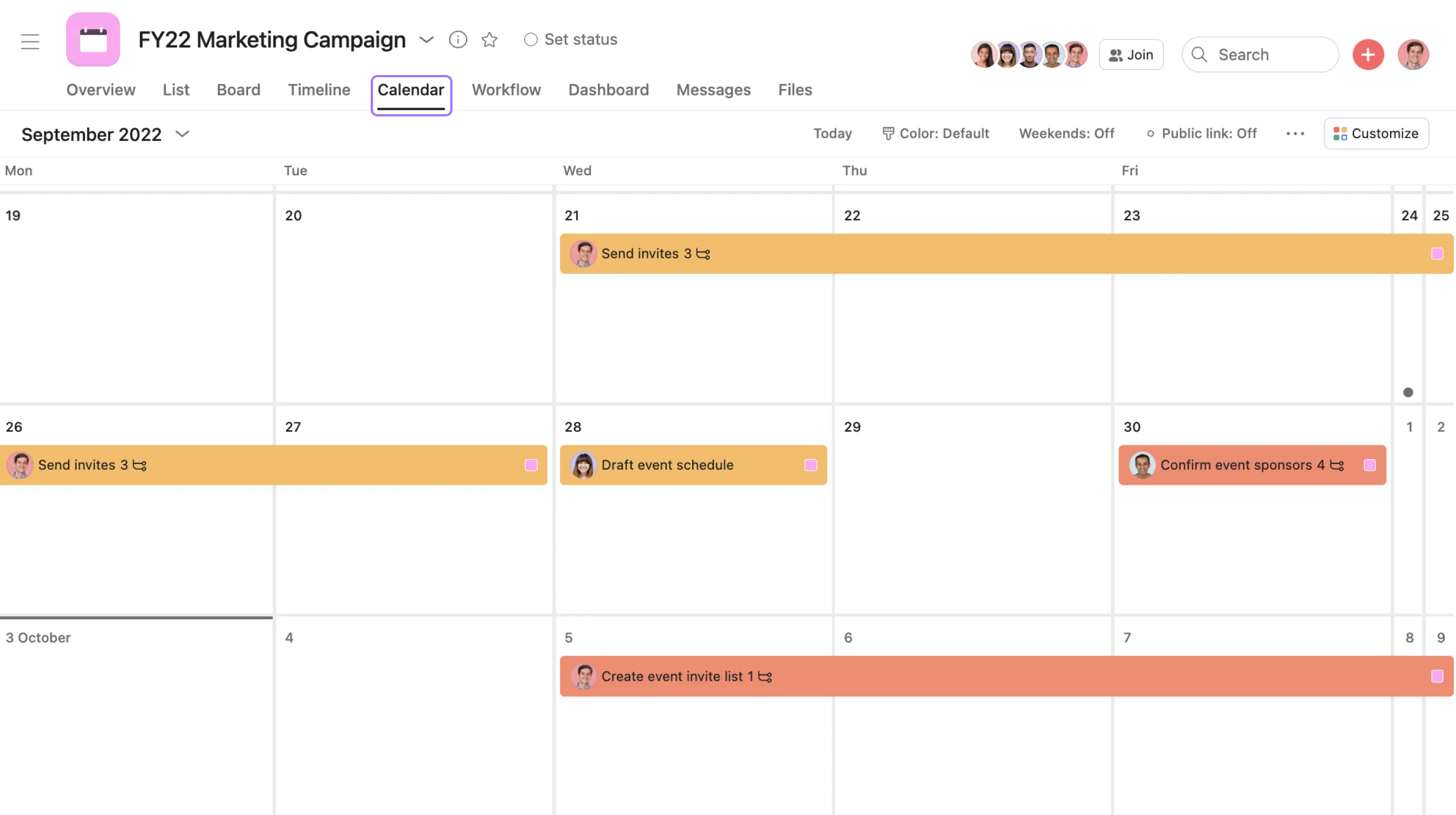 9 Best Calendar and Scheduling Software: A Comprehensive Guide 25 Planning with Asana calendar