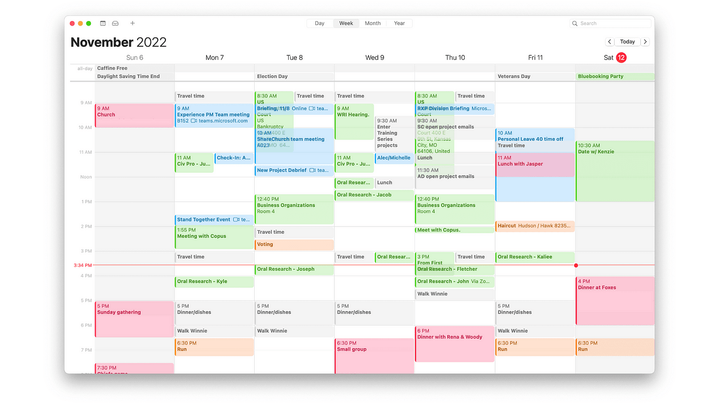 Apple Calendar
